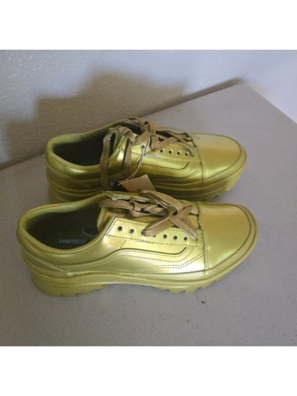 VANS Collina Strada Old Skool Vibram Low Shoe Women Synthetic Yellow 072026 - Picture 3 of 11